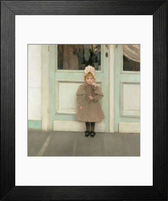Framed Print : Jeanne Kefer, 1885. Creator: Fernand Khnopff Framed Print : Jeanne Kefer, 1885. Creator: Fernand Khnopff
