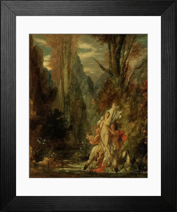 Framed Print : Dejanira (Autumn), about 1872-1873. Creator: Gustave Moreau Framed Print : Dejanira (Autumn), about 1872-1873. Creator: Gustave Moreau