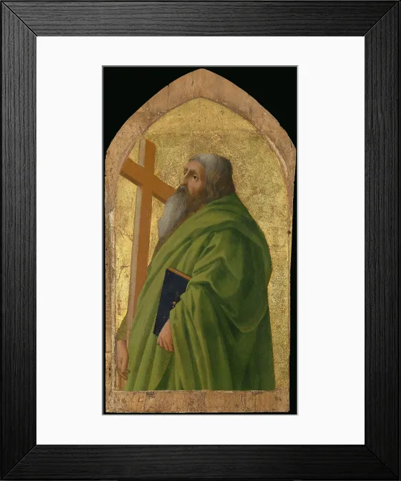 Framed Print : Saint Andrew, 1426. Creator: Masaccio Tommaso Framed Print : Saint Andrew, 1426. Creator: Masaccio Tommaso