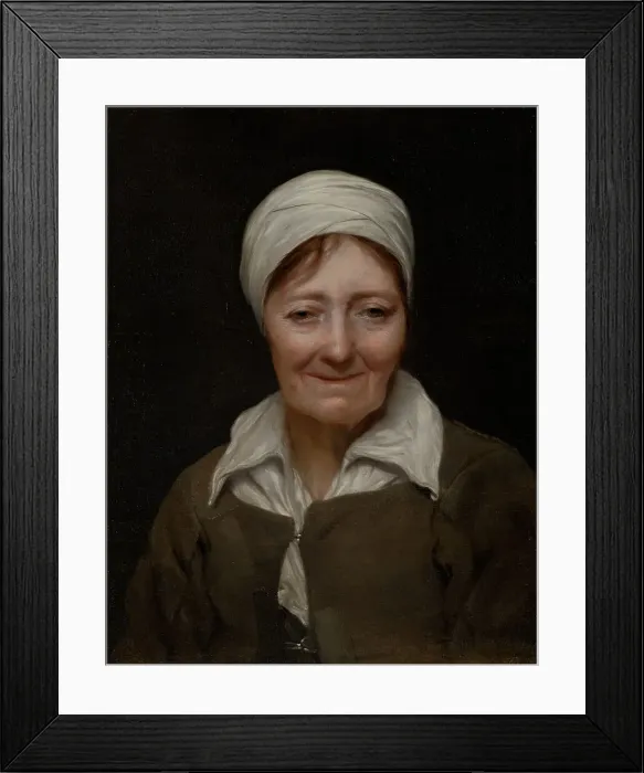Framed Print : Head of a Woman, about 1654. Creator: Michiel Sweerts Framed Print : Head of a Woman, about 1654. Creator: Michiel Sweerts