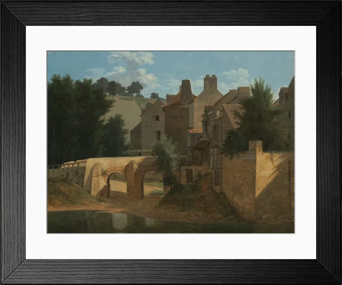 Framed Print : View in the Ile-de-France, about 1810-1813. Creator: Jean-Victor Bertin Framed Print : View in the Ile-de-France, about 1810-1813. Creator: Jean-Victor Bertin