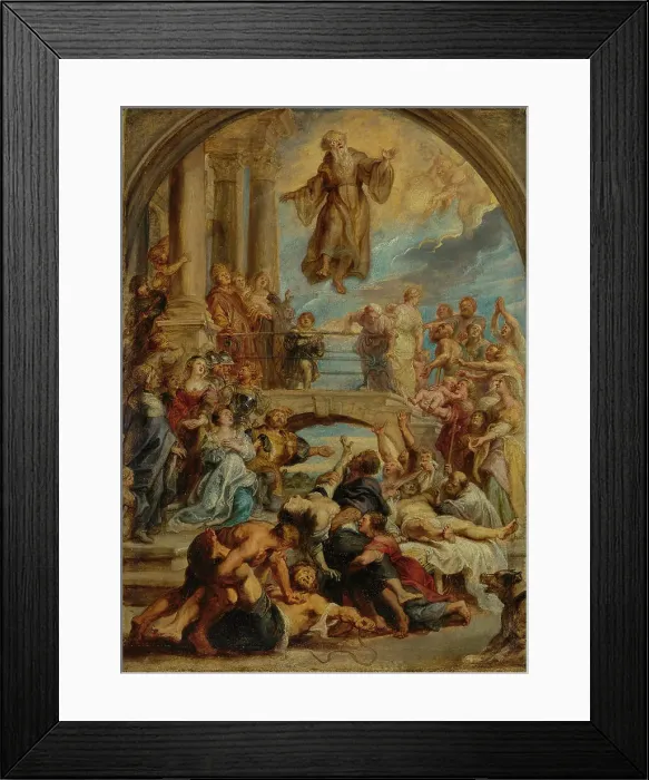 Framed Print : The Miracles of Saint Francis of Paola, about 1627-1628. Creator: Peter Paul Rubens Framed Print : The Miracles of Saint Francis of Paola, about 1627-1628. Creator: Peter Paul Rubens