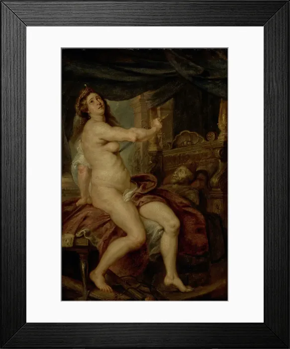 Framed Print : The Death of Dido, about 1640. Creator: Workshop of Peter Paul Rubens Framed Print : The Death of Dido, about 1640. Creator: Workshop of Peter Paul Rubens