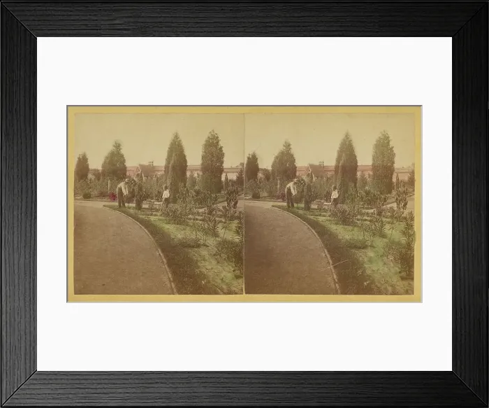Framed Print : Shaw's Garden. North End. St. Louis, Missouri, about 1872-1874. Creator: Boehl & Koenig Framed Print : Shaw's Garden. North End. St. Louis, Missouri, about 1872-1874. Creator: Boehl & Koenig