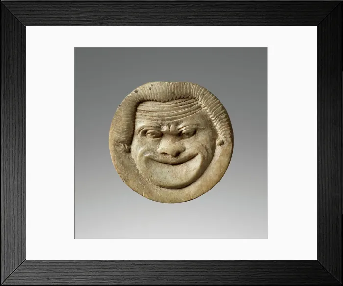 Framed Print : Roundel, 2nd-3rd century A.D. Creator: Unknown