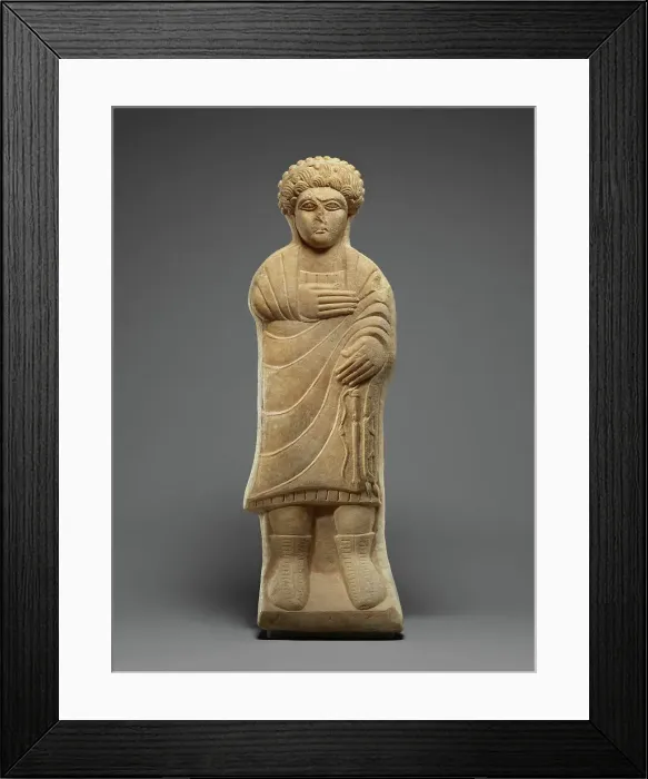 Framed Print : Funerary Relief of a Man, first half of 3rd century A.D. Creator: Unknown Framed Print : Funerary Relief of a Man, first half of 3rd century A.D. Creator: Unknown