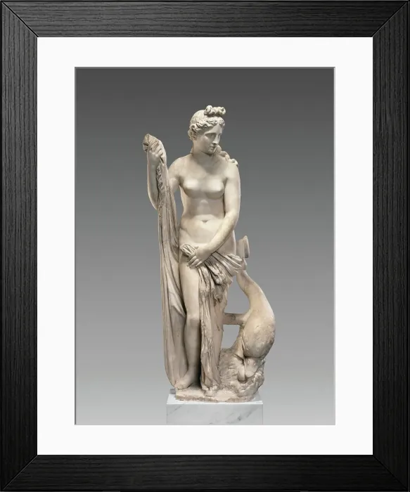 Framed Print : Statue of Venus (the Mazarin Venus), 2nd century A.D. Creator: Unknown