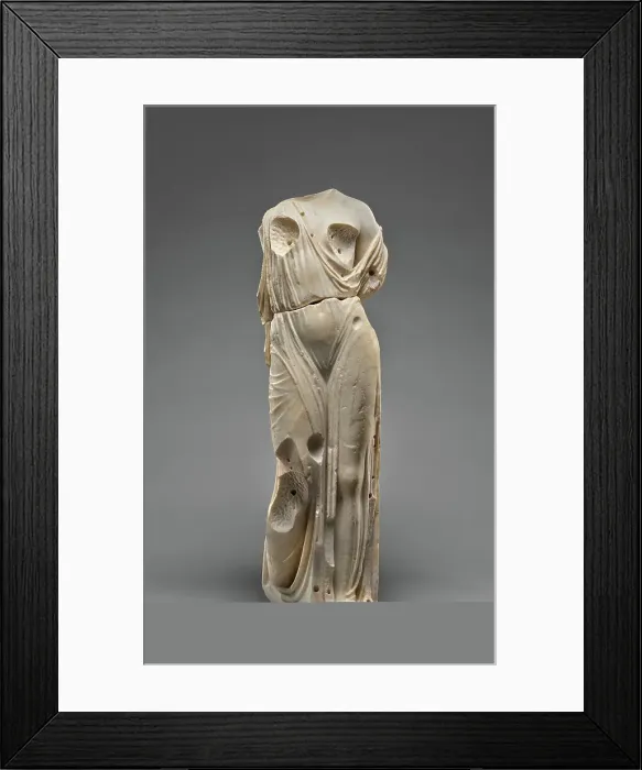 Framed Print : Statue of Aphrodite (Venus Genetrix Type), 1st-2nd century A.D. Creator: Unknown Framed Print : Statue of Aphrodite (Venus Genetrix Type), 1st-2nd century A.D. Creator: Unknown