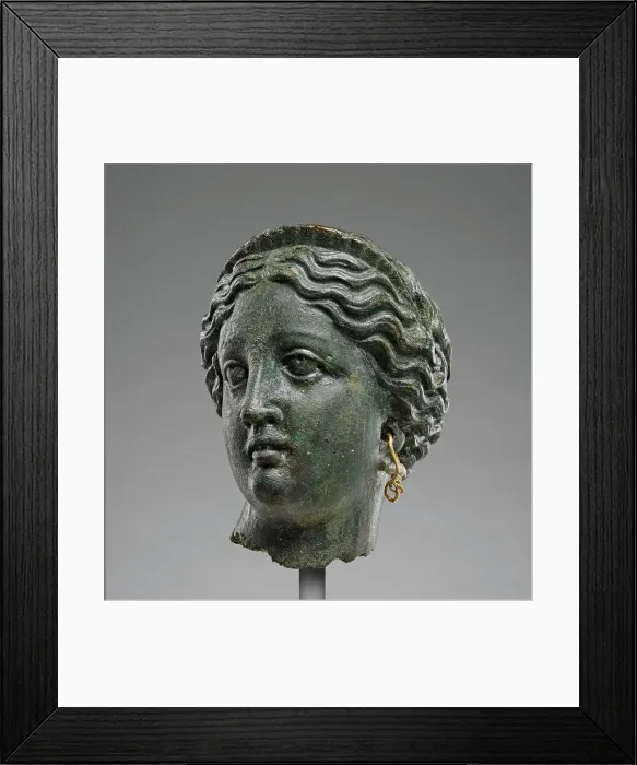 Framed Print : Head of Venus, about A.D. 100. Creator: Unknown Framed Print : Head of Venus, about A.D. 100. Creator: Unknown