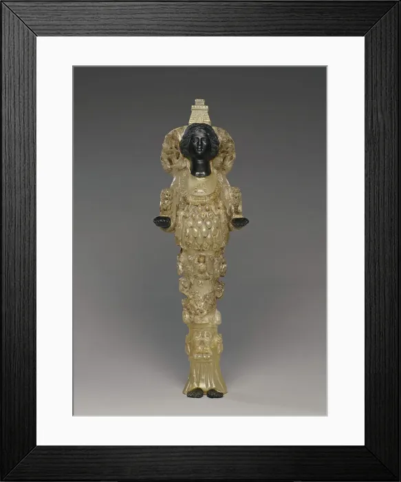 Framed Print : Statuette of Artemis of Ephesus, 2nd century A.D. Creator: Unknown