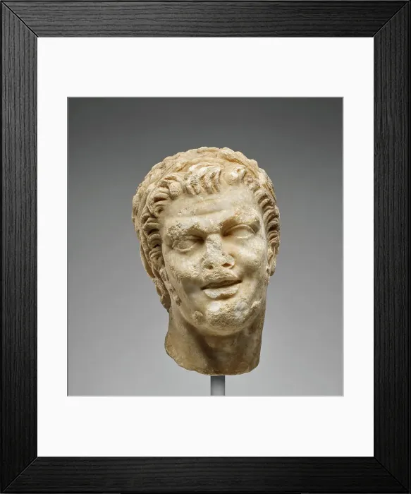 Framed Print : Head of a Satyr, A.D. 50-150. Creator: Unknown Framed Print : Head of a Satyr, A.D. 50-150. Creator: Unknown