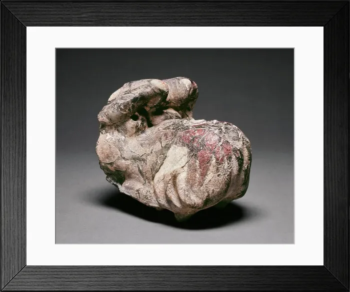 Framed Print : Two Heads of Sea Monsters, perhaps late 1st-2nd century A.D. Creator: Unknown Framed Print : Two Heads of Sea Monsters, perhaps late 1st-2nd century A.D. Creator: Unknown