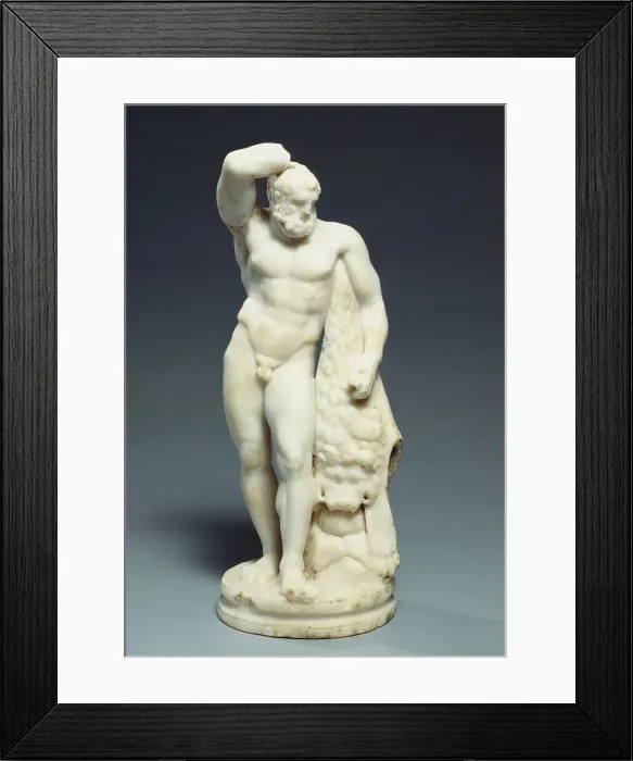 Framed Print : Statuette of Hercules, 1st-2nd century A.D. Creator: Unknown Framed Print : Statuette of Hercules, 1st-2nd century A.D. Creator: Unknown