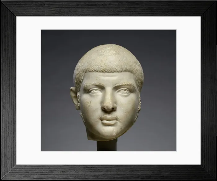 Framed Print : Portrait of a Young Man, about A.D. 220. Creator: Unknown Framed Print : Portrait of a Young Man, about A.D. 220. Creator: Unknown