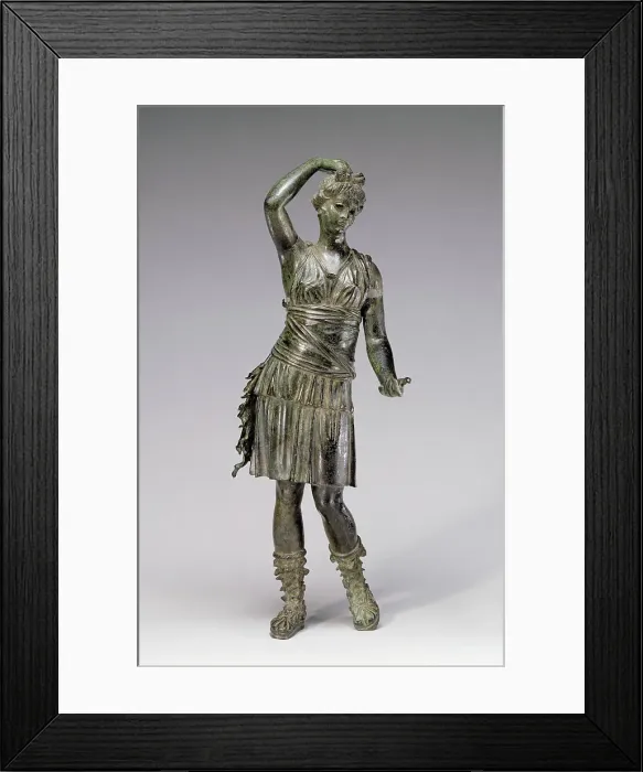 Framed Print : Statuette of Diana, 1st century B.C. Creator: Unknown Framed Print : Statuette of Diana, 1st century B.C. Creator: Unknown