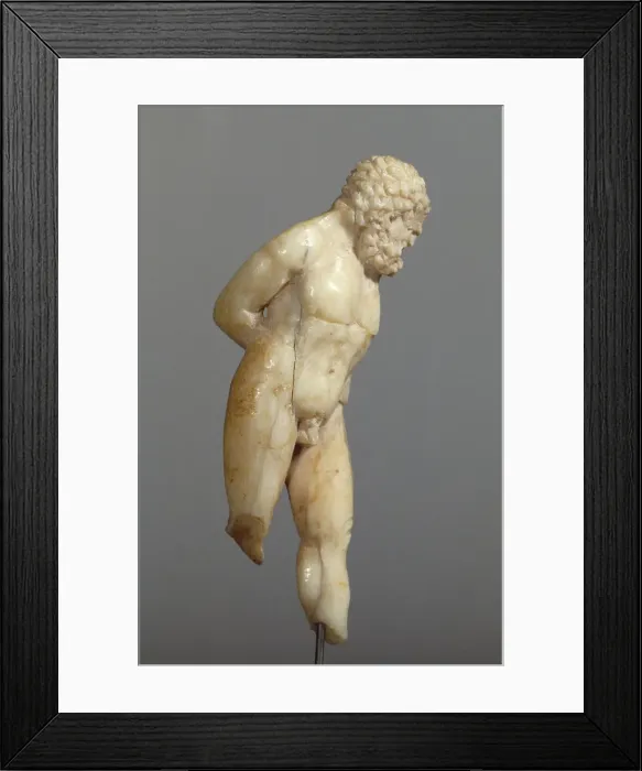 Framed Print : Statuette of Hercules, 2nd century A.D. Creator: Unknown Framed Print : Statuette of Hercules, 2nd century A.D. Creator: Unknown