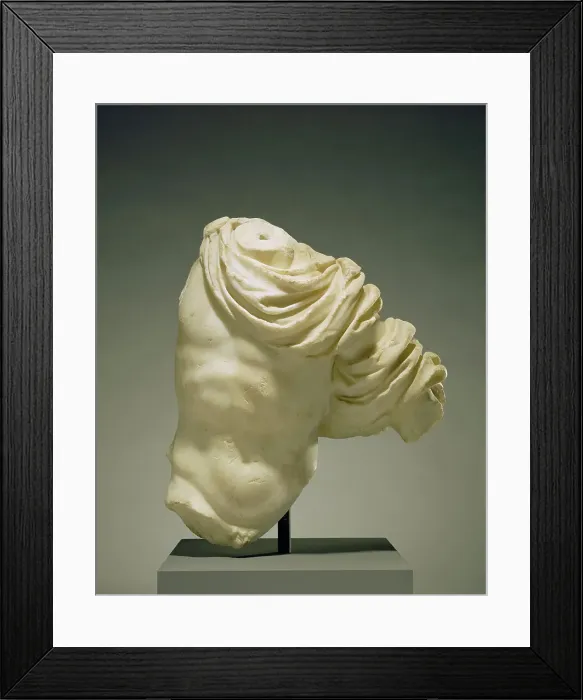 Framed Print : Torso of a Hunter, 1st-2nd century A.D. Creator: Unknown