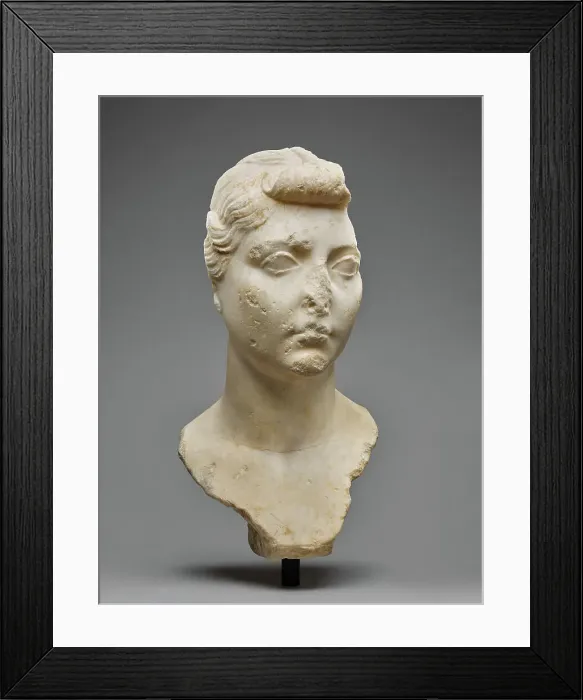Framed Print : Portrait Bust of Livia, A.D. 1-25. Creator: Unknown Framed Print : Portrait Bust of Livia, A.D. 1-25. Creator: Unknown