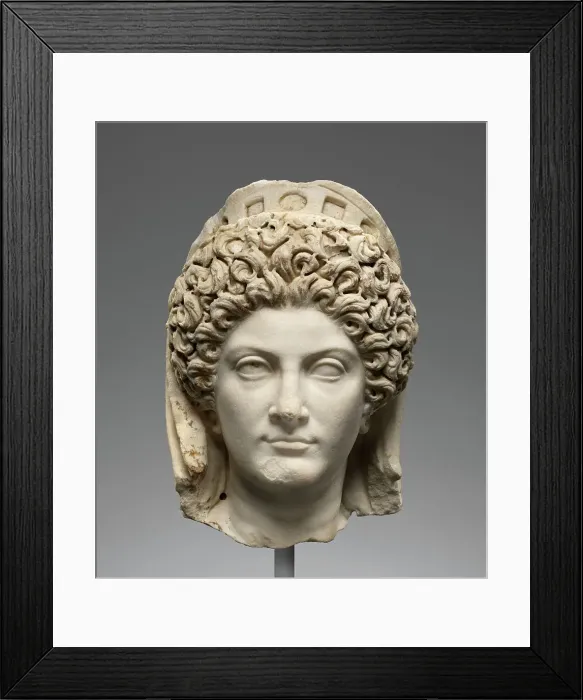 Framed Print : Portrait Head of Julia Titi, about A.D. 90. Creator: Unknown Framed Print : Portrait Head of Julia Titi, about A.D. 90. Creator: Unknown