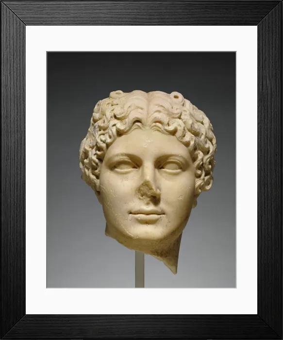 Framed Print : Portrait Head of Agrippina the Younger, about A.D. 50. Creator: Unknown Framed Print : Portrait Head of Agrippina the Younger, about A.D. 50. Creator: Unknown