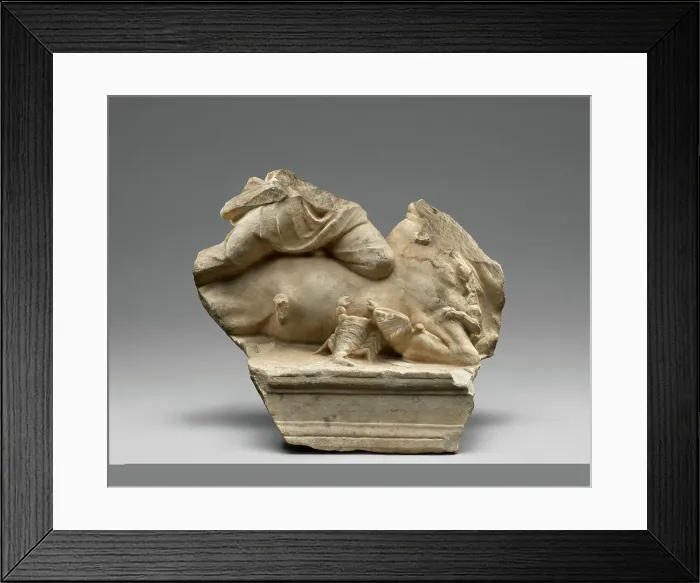 Framed Print : Statuette of Mithras, mid-2nd century A.D. Creator: Unknown Framed Print : Statuette of Mithras, mid-2nd century A.D. Creator: Unknown