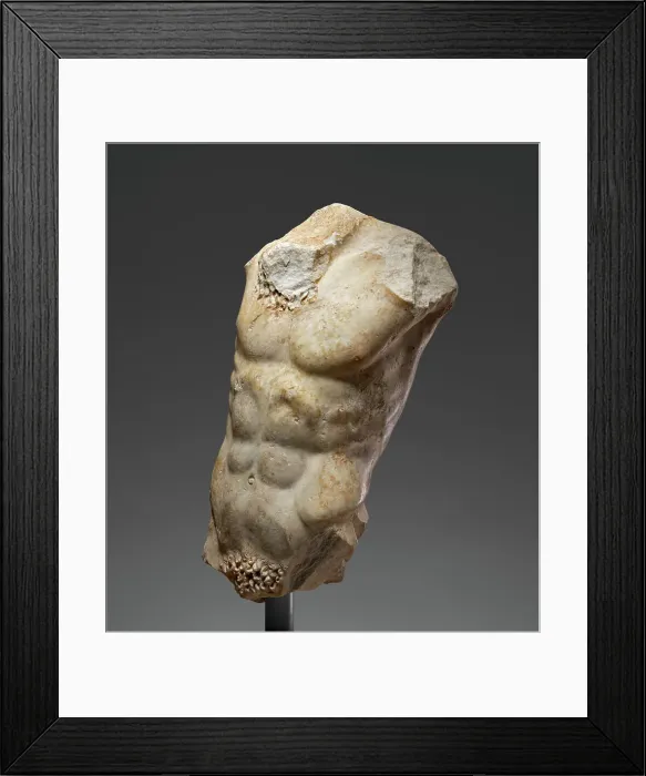 Framed Print : Statue of Marsyas, late 1st-early 2nd century A.D. Creator: Unknown