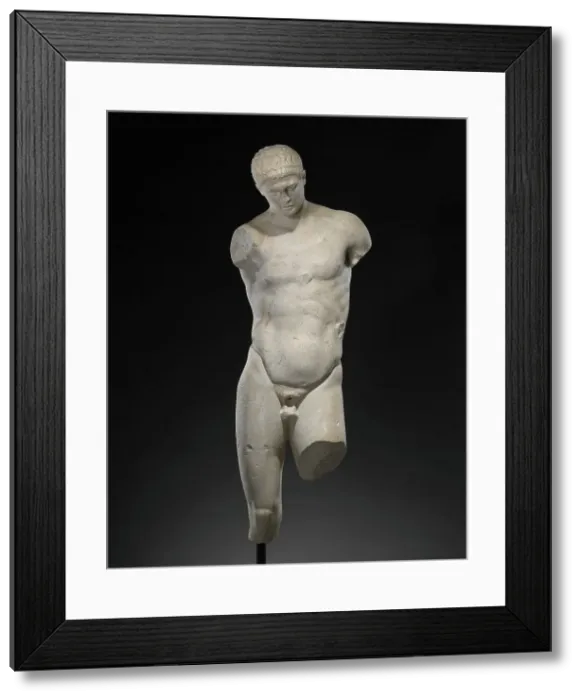 Framed Print : Statue of an Athlete, late 1st century A.D. Creator: Unknown Framed Print : Statue of an Athlete, late 1st century A.D. Creator: Unknown