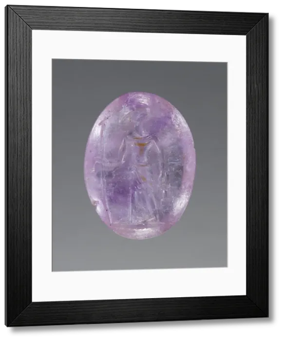 Framed Print : Engraved Gem, 1st century A.D. Creator: Unknown Framed Print : Engraved Gem, 1st century A.D. Creator: Unknown