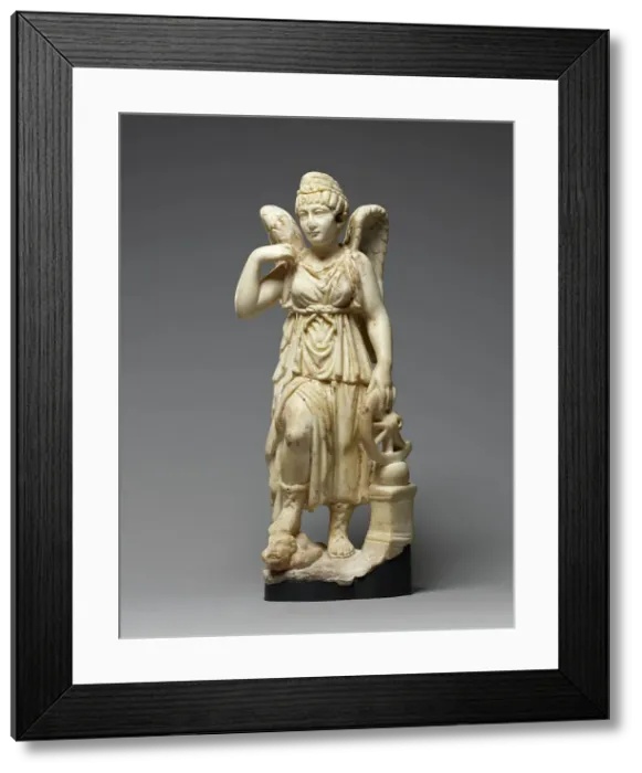 Framed Print : Statuette of Nemesis with Portrait Resembling the Empress Faustina I, about A.D. 150. Creator: Unknown Framed Print : Statuette of Nemesis with Portrait Resembling the Empress Faustina I, about A.D. 150. Creator: Unknown