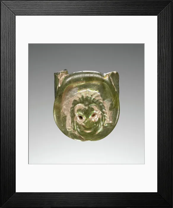 Framed Print : Applique with a Comic Mask, 1st century A.D. Creator: Unknown Framed Print : Applique with a Comic Mask, 1st century A.D. Creator: Unknown