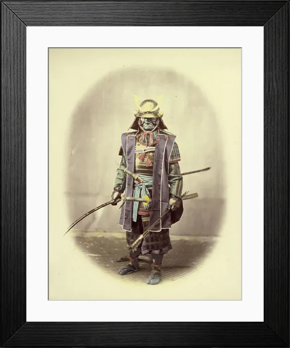 Framed Print : Koboto Santaro, 1866-1867. Creator: Felice Beato Framed Print : Koboto Santaro, 1866-1867. Creator: Felice Beato
