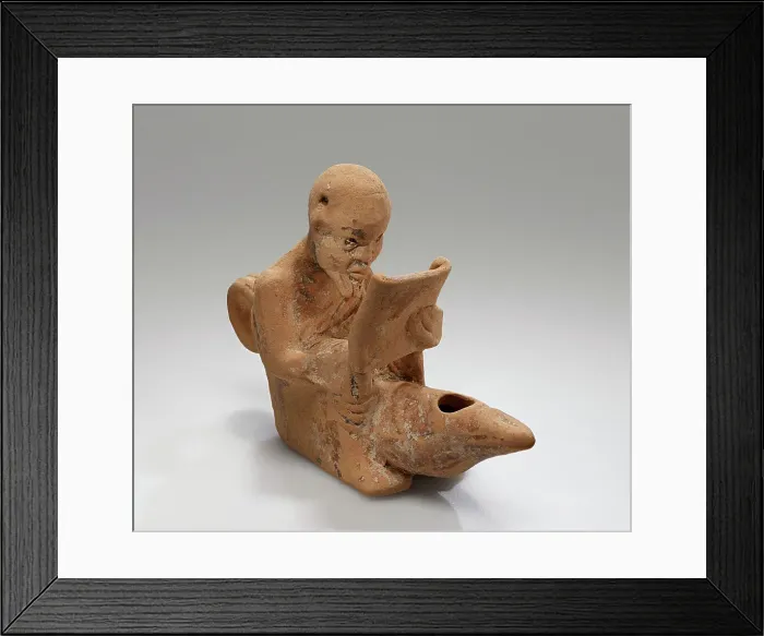 Framed Print : Lamp, 1st century A.D. Creator: Unknown