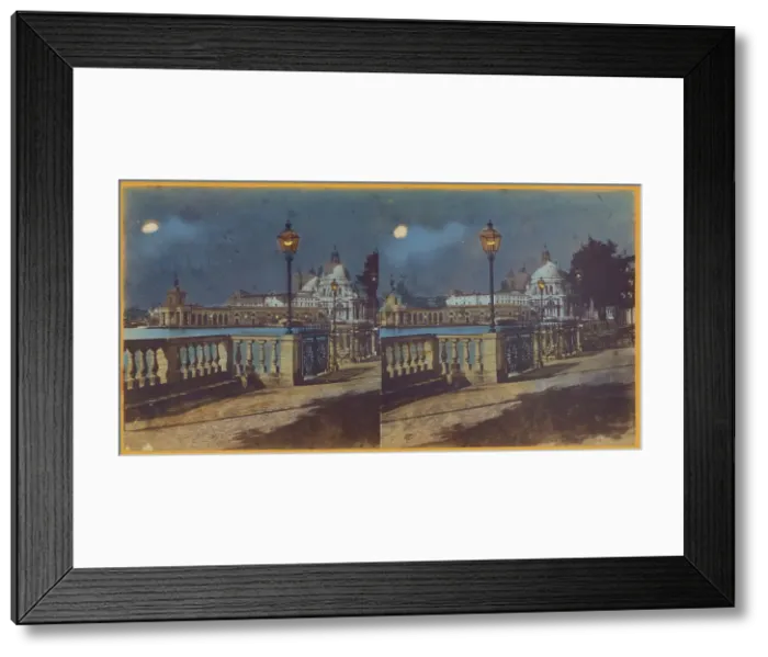 Framed Print : Giardino Reale / Kings Garden, Venice, about 1865. Creator: Unknown Framed Print : Giardino Reale / Kings Garden, Venice, about 1865. Creator: Unknown