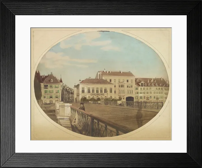 Framed Print : Le Casino du petit Bale, about 1862. Creator: Unknown Framed Print : Le Casino du petit Bale, about 1862. Creator: Unknown