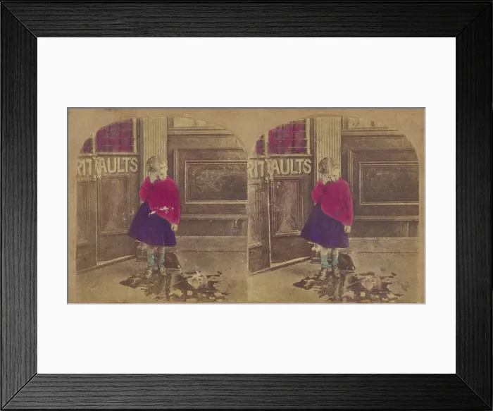 Framed Print : The Broken Jug. about 1860. Creator: Unknown Framed Print : The Broken Jug. about 1860. Creator: Unknown