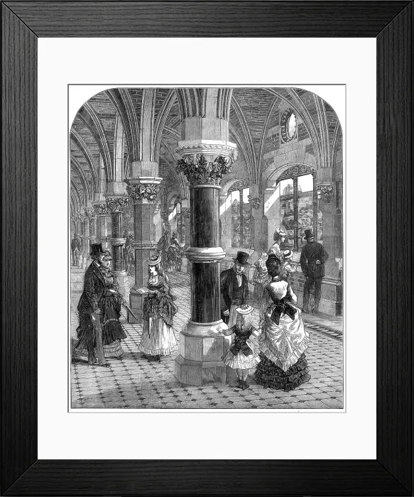 Framed Print : The Brighton Aquarium, 1872. Creator: Unknown Framed Print : The Brighton Aquarium, 1872. Creator: Unknown