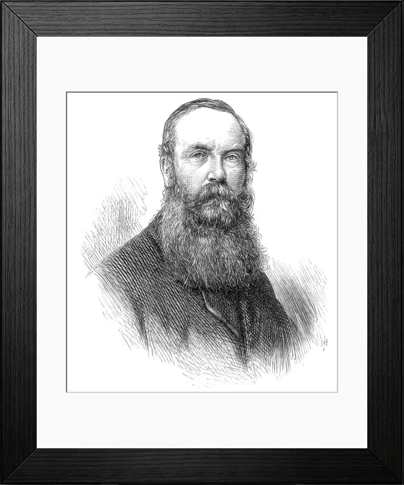 Framed Print : Viscount Monck, seconder of the address in the House of Lords, 1869. Creator: Unknown Framed Print : Viscount Monck, seconder of the address in the House of Lords, 1869. Creator: Unknown