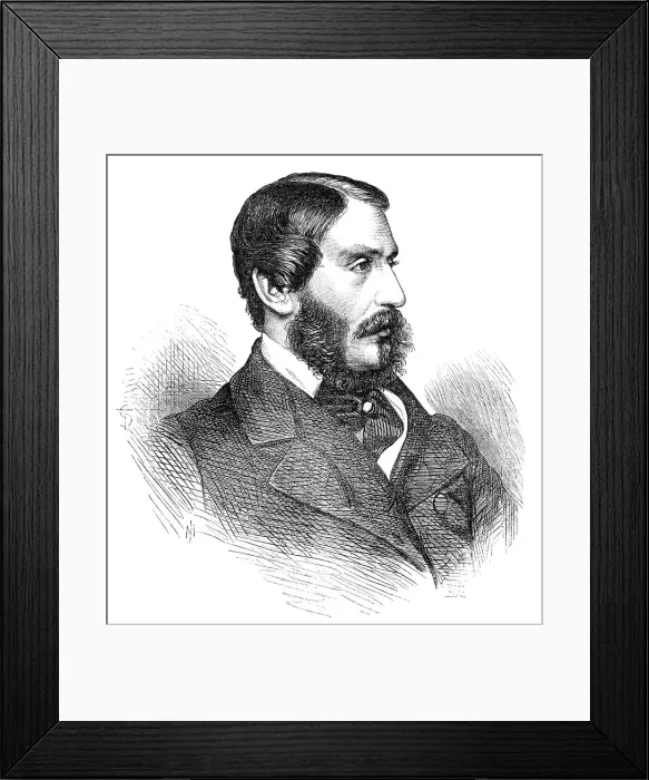 Framed Print : The Earl of Carysfort, mover of the address in the House of Lords, 1869. Creator: Unknown Framed Print : The Earl of Carysfort, mover of the address in the House of Lords, 1869. Creator: Unknown