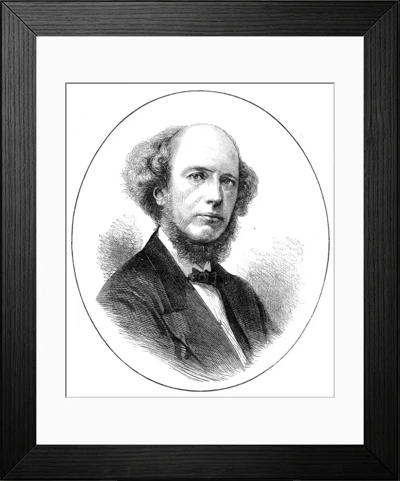 Framed Print : Dr W. B. Carpenter F.R.S. President of the British Association for the Advancement of Science, 1872 Creator: Unknown Framed Print : Dr W. B. Carpenter F.R.S. President of the British Association for the Advancement of Science, 1872 Creator: Unknown