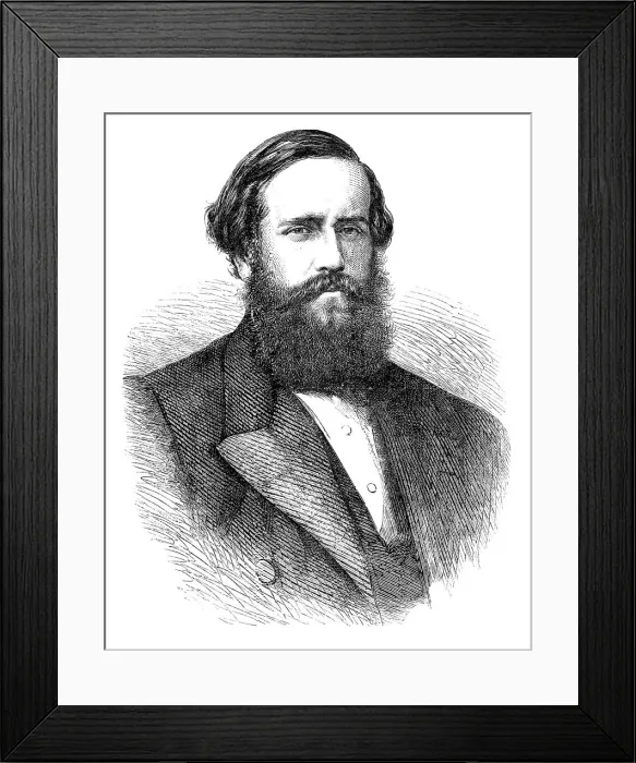 Framed Print : The Emperor of Brazil, 1864. Creator: Unknown Framed Print : The Emperor of Brazil, 1864. Creator: Unknown