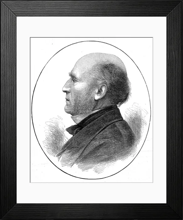 Framed Print : Sir George Gilbert Scott, R.A. 1872. Creator: Unknown Framed Print : Sir George Gilbert Scott, R.A. 1872. Creator: Unknown