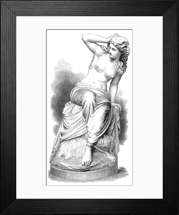 Framed Print : Andromeda, by J. S. Westmacott, 1872. Creator: Unknown Framed Print : Andromeda, by J. S. Westmacott, 1872. Creator: Unknown
