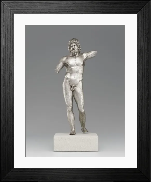 Framed Print : Statuette of Jupiter, 1st century A.D. Creator: Unknown Framed Print : Statuette of Jupiter, 1st century A.D. Creator: Unknown