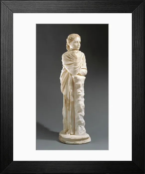 Framed Print : Statue of a Muse, about A.D. 200. Creator: Unknown
