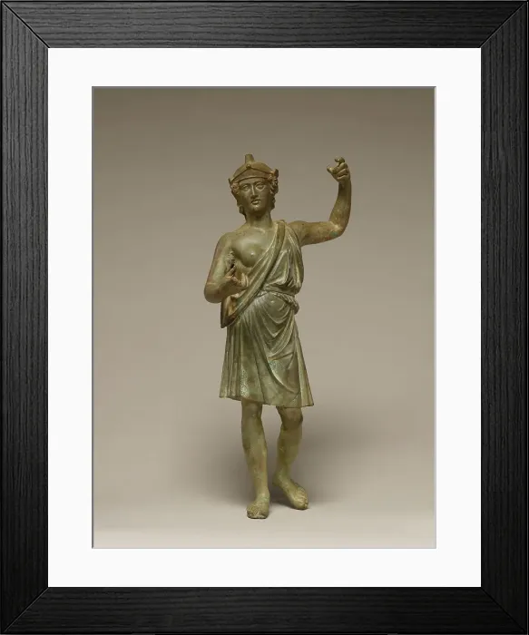 Framed Print : Statuette of Roma or Virtus, A.D. 50-75. Creator: Unknown Framed Print : Statuette of Roma or Virtus, A.D. 50-75. Creator: Unknown