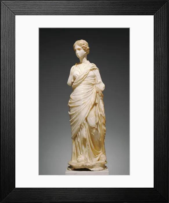 Framed Print : Statue of a Muse, about A.D. 200. Creator: Unknown Framed Print : Statue of a Muse, about A.D. 200. Creator: Unknown
