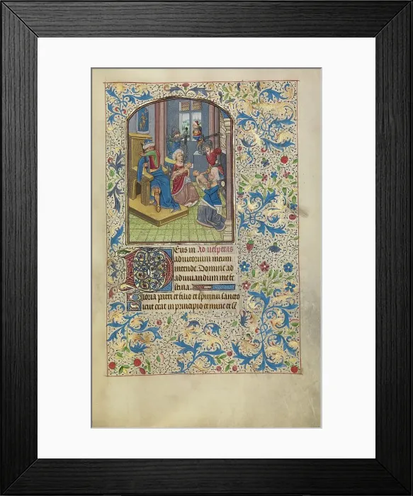 Framed Print : The Massacre of the Innocents; Arenberg Hours, early 1460s. Creator: Willem Vrelant Framed Print : The Massacre of the Innocents; Arenberg Hours, early 1460s. Creator: Willem Vrelant