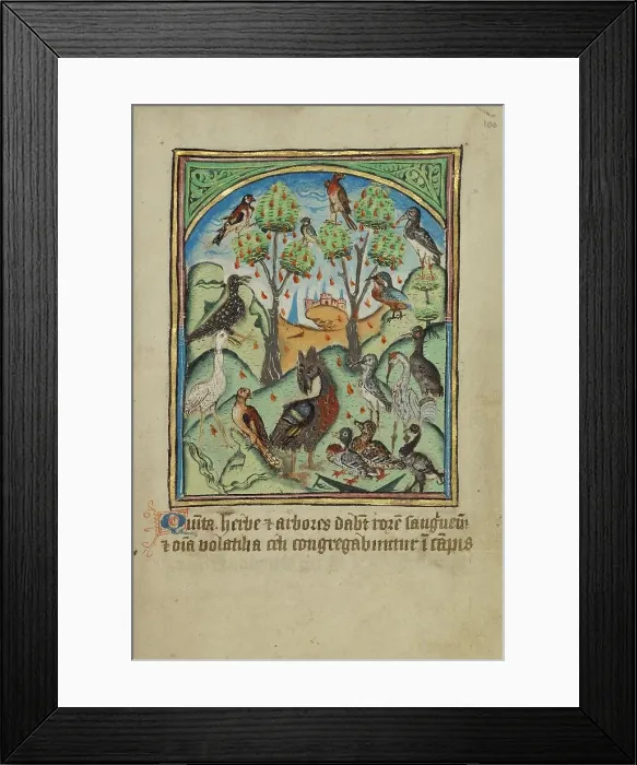 Framed Print : The Fifth Sign before the Day of Judgment; Illustrated Vita Christi... about 1480-1490. Creator: Unknown Framed Print : The Fifth Sign before the Day of Judgment; Illustrated Vita Christi... about 1480-1490. Creator: Unknown