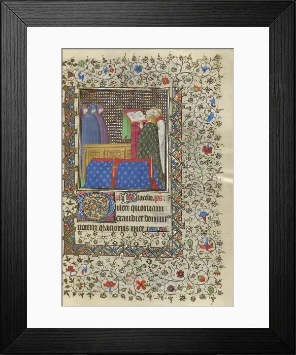 Framed Print : Mass for the Dead; Book of Hours, about 1415-1420. Creators: Boucicaut Master, Workshop of the Boucicaut Master Framed Print : Mass for the Dead; Book of Hours, about 1415-1420. Creators: Boucicaut Master, Workshop of the Boucicaut Master