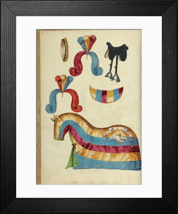 Framed Print : Horse Armor, about 1560-1570. Creator: Unknown Framed Print : Horse Armor, about 1560-1570. Creator: Unknown